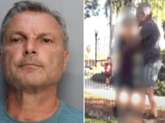 Robert Marcu Florida dad chokes 10 year old boy following altercation with his son at park.