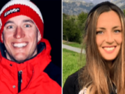 Jean Daniel Pession and Elisa Arlian fall 2300ft to their death off Italy mountain