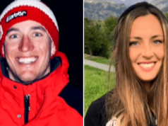 Jean Daniel Pession and Elisa Arlian fall 2300ft to their death off Italy mountain