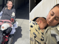 Brie Morgan Bauer Kansas City mom loses all 4 limbs due to Toxic shock syndrome during childbirth