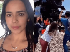 Dulce Alondra Mexico mom struck & killed by locomotive train taking selfie in front of 3 year old son