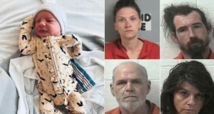 Parents, grandparents of missing Kentucky baby, Miya Rudd arrested amid search for 8 month old