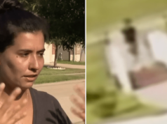 Daniela Fedele saves newborn baby abandoned Katy, Texas trail as video captures man placing child along bridge and then running away