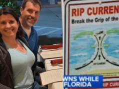 Brian Warter & Erica Wishard Pennsylvania parents drown trying to save kids in rip current off Florida beach.