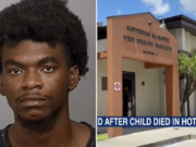 Markise Outing, Bradenton, Florida man arrested and charged with leaving 6 year old girl in hot car to die.