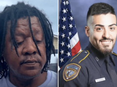 Ronald 'Ronnie' Palmer Little Caesars customer shoots and kills Deputy Fernando Esqueda with the Harris County Sheriff's Department in Houston, Texas.