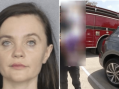 Anastasiya Motalava, Hollywood, Florida mom leaves 4 year old daughter in hot car while shopping at Walmart store.