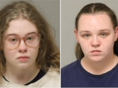 Chloe Kaye Johnson & Elizabeth Augusta Wiemerslage workers at Small World Daycare Center in Blaine, Minnesota who are accused of child abuse.