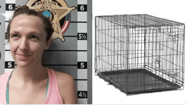 Sheila Mann, Richmond, Kentucky mom accused of forcing 10 year old daughter in dog cage for days