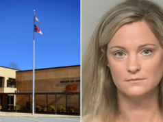 Britney Marie Vernon, Randolph County, N.C teacher charged with taking indecent liberties of student.