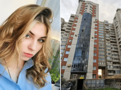 Ksenia Vodyanitskaya, Russian bride, 23, falls 160 ft to her death from 15th floor of St Petersburg apartment on her wedding night.
