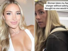 Vanessa Clover JetBlue passenger denies stealing Apple phone charger