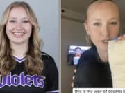 Alexa Vera NYU softball sophomore breaks hand fending off sex attacker while jogging