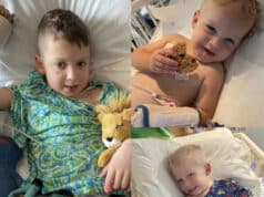 Lincoln, Norrin and Remley Niece, 3 Greenfield Indiana brothers diagnosed with rare brain abnormality, Chiari malformation.