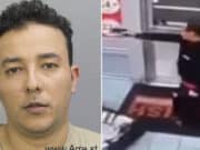 Mehdi Medellel Chicago fast food cashier at J&J's Fish and Chicken restaurant shoots 2 dead.