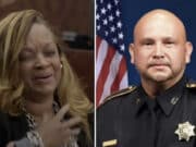 Lavillia Spry Texas drunk driver sentenced 43 years in fatal hit & run of Harris County cop, Ramon Gutierrez