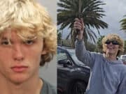 Caleb James Williams, machete wielding MAGA supporter arrested intimidating voters at Neptune Beach polling station