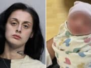 Juniper Bryson, Houston, Texas mom arrested trying to sell newborn baby on Facebook.