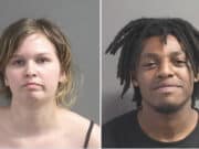 Alana Cagle & Wayne Streeter Florida couple accused of beating, choking and chasing victim with hatchet.