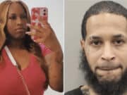 Michael Dewayne Wilkerson shoots ex girlfriend, liquor store worker dead for breaking up with him.