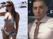 Pajtim Krasniqi, Albanian husband shot dead by his model wife, Sabrina Krasniqi who then shot herself dead.