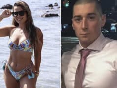 Pajtim Krasniqi, Albanian husband shot dead by his model wife, Sabrina Krasniqi who then shot herself dead.