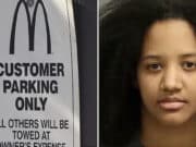 Raleigh, North Carolina mom punches 6 week old baby daughter in the face, leaves her unattended in freezing car to start work shift.