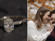 Niki Mack & Corey Berebitsky diamond engagement ring falls down sewer during photo-shoot