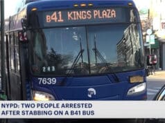 Ian Bascombe MTA bus driver stabs passenger to avoid prosecution.