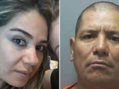 Suspect wanted in shooting death of girlfriend, Blanca Sauer, whose body was found dumped in a ditch in Roswell, Georgia.