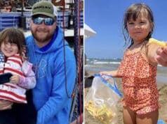 Rilee Crouch missing Texas 3 year old girl returned to her dad after Panama abduction from mother's San Padre Island home.