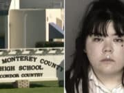 Mika Yoneda, Woodland high school teacher accused of having a sexual relationship with Monterey County teen student in California.