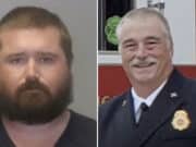 Bart Cauthen Coweta County fire chief shot dead by Alabama homeowner, William Randall Franklin after deer accident.