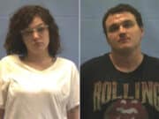 Dakota Shawn Hays and Annastacia Atkins, Arkansas couple charged in drowning death of 2 year old boy after repeatedly throwing boy in pool.