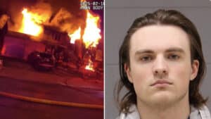 Harrison Jones, Rockford, Michigan man drives 11 hours to set fire to ...