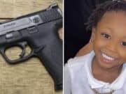 Chosen Morris, Davenport, Florida, 4 year old boy accidentally shoots self dead after finding loaded gun in family car.
