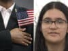 Danielle Khalaf Arab American 8th grade student refuses to stand for Pledge of Allegiance