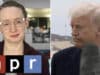 Danielle Kurtzleben NPR reporter id as journalist who hit Donald Trump with microphone during press conference