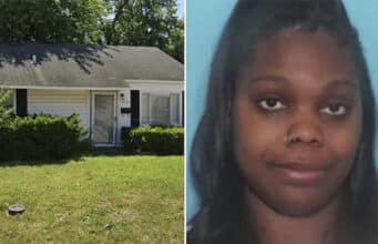 Crystal Ray, St. Ann, Missouri mom leaves 4 young kids home alone for several hours during tornado to go drinking