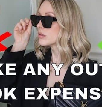 How to make your outfit look more expensive for less money. Achieving a sophisticated look without having to spend on designer labels
