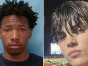 Austin Metcalf, Frisco, Texas, teen stabbed to death by Karmelo Anthony during altercation at high school track meet.
