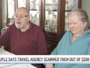 Pat and Val Policastro, Long Island couple scammed out of $23,000 by fake travel agency.