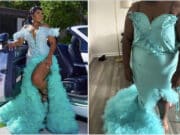 Krishawn Brown $1300 custom prom dress disaster & how the internet came to the Birmingham, Alabama mom's rescue after Hope Sivi gown came short of expectations.