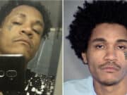 Daniel Lanks, Phoenix, Arizona man rips stranger's eyeball out of its socket after man randomly greets him walking street.