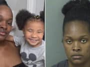 Roshawn Gatlin, Lake Park, Florida mom stabs 3 year old daughter 20 times, in attempted murder at Palm County residence.