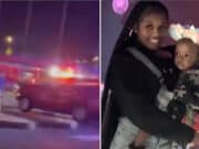 Nyla Simmons, St Louis, Missouri teen dancing on top of SUV killed after falling & getting hit by fire truck
