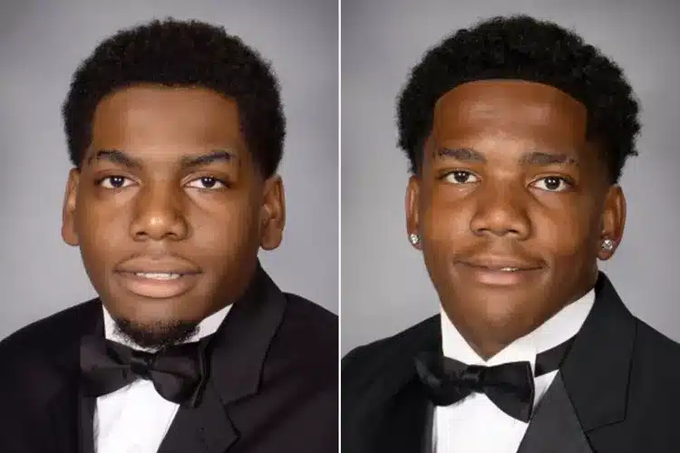 Jamarion & Camarion Grady, twin Philadelphia high school brothers drown while fishing Lake Pushmataha in Mississippi.