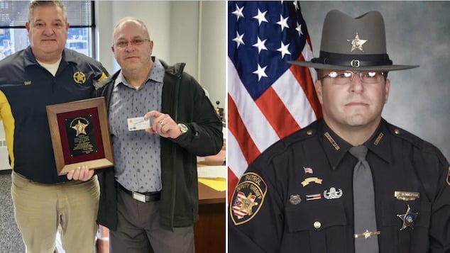 Larry Henderson HCSO deputy shot dead by Rodney Hinton Jr after Cincinnati cops shoot his son dead the day before.