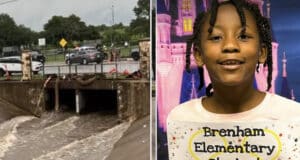 Body of Devah Woods, Brenham, Texas 10 year old girl found a day after 3rd grade girl was swept away by flash floods.