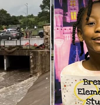 Body of Devah Woods, Brenham, Texas 10 year old girl found a day after 3rd grade girl was swept away by flash floods.